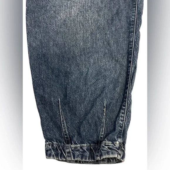 We The Free Dark Blue Esme Trouses Large Cute Super Soft - Picture 4 of 12